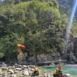 TRASAGHIS: GIOVANE SOCCORSO SUL TORRENTE PALAR