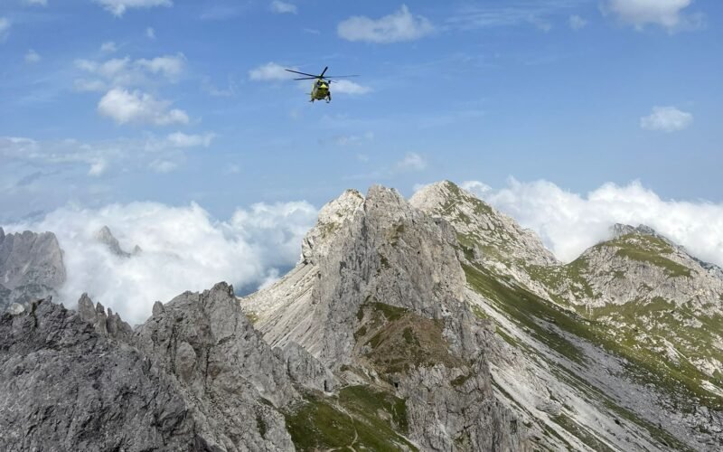 SAPPADA: ESCURSIONISTA SOCCORSA ALLE SORGENTI DEL PIAVE