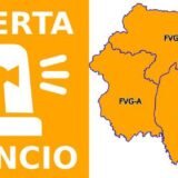 ULTIM’ORA: MALTEMPO IN FVG, DIRAMATA ALLERTA ARANCIONE
