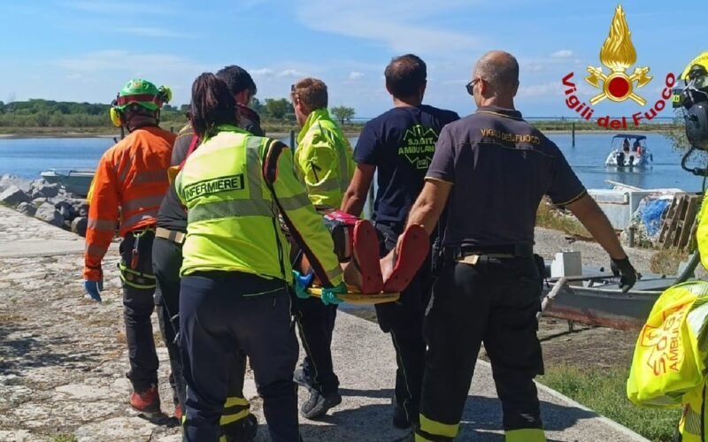 GRADO: SOCCORSA UNA PERSONA A PORTO BUSO