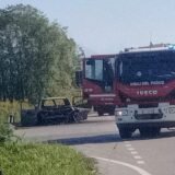 MANZANO: AUTO A FUOCO LUNGO LA COMPLANARE, ILLESO IL CONDUCENTE